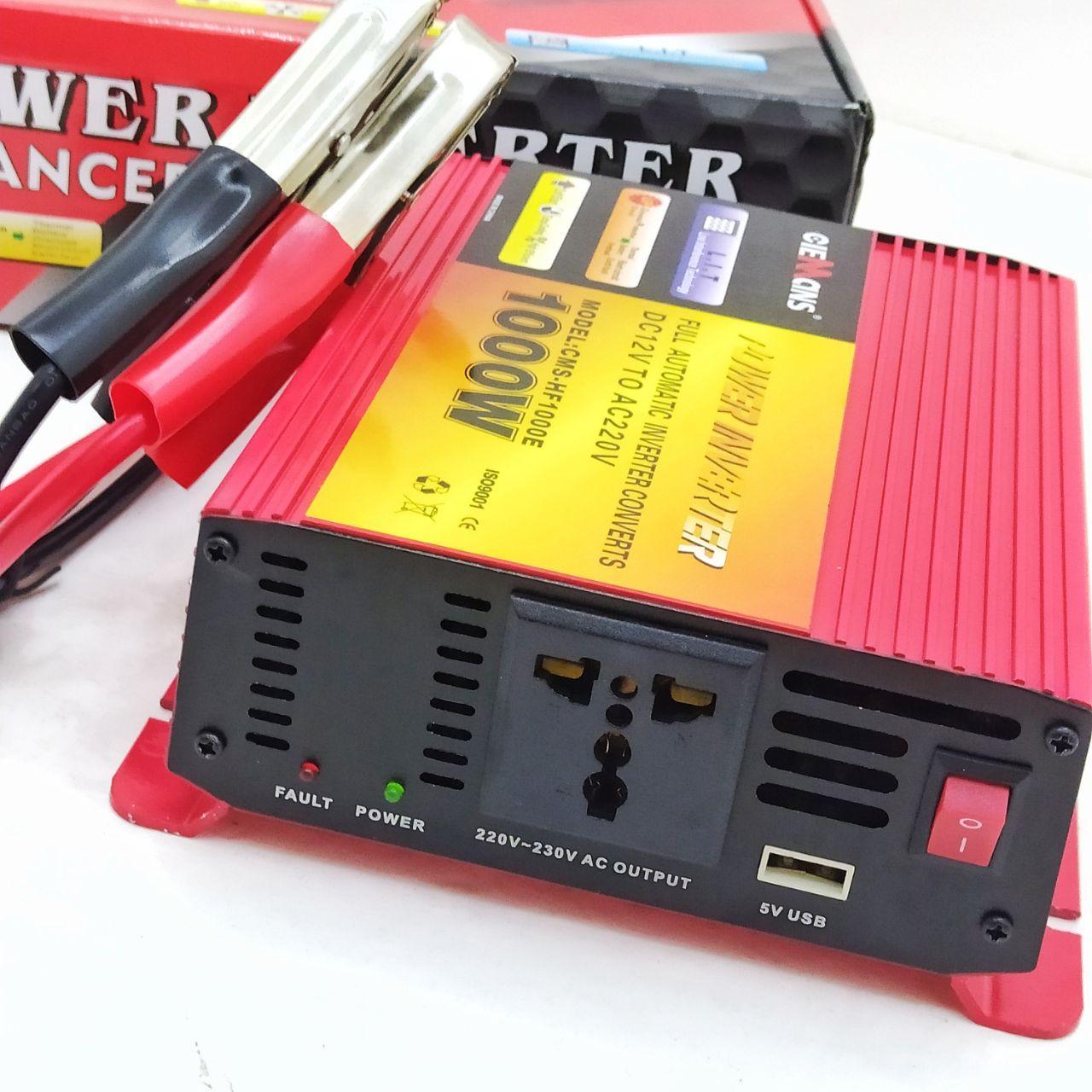 Автомобильный инвертор преобразователь CIEMANS 12 V 1000