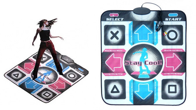 Музичний килимок танцювальний DANCE MAT for PC+TV