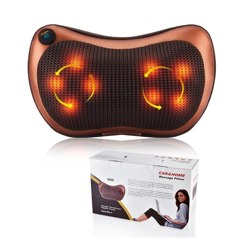 Масажна подушка для шийного відділу Massage pillow GHM 8028