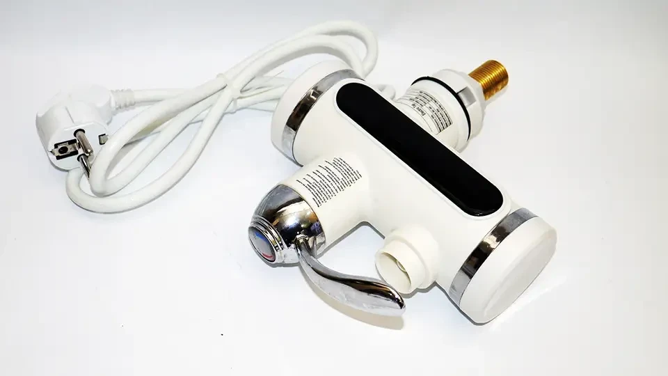 Проточний кран водонагрівач бойлер з екраном Heating Faucet FT-003 (Нижнє підключення)