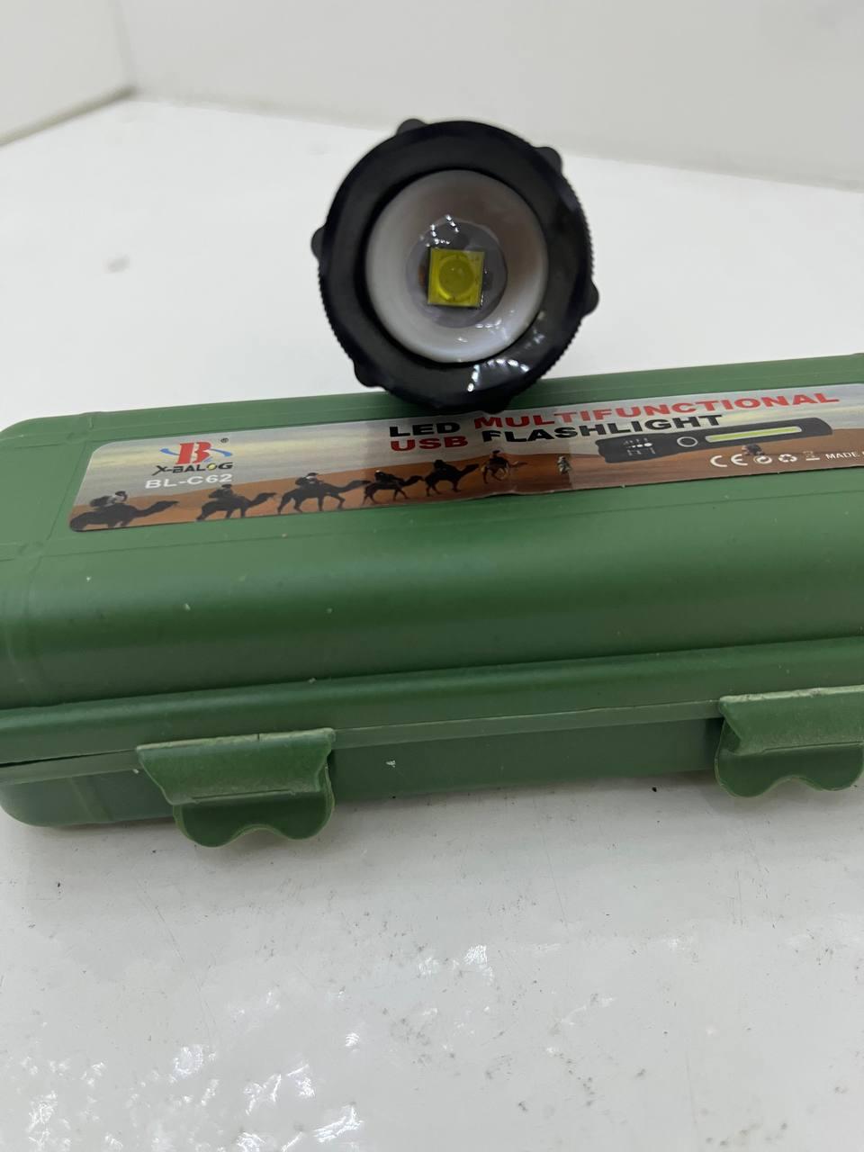 Фонарь ручной X-Balog BL-C62 на аккумуляторе