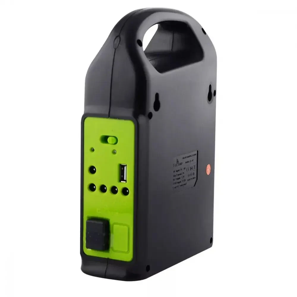 Кемпинговый фонарь на солнечной батарее CCLAMP CL-02 с Power Bank и 3 лампочками.