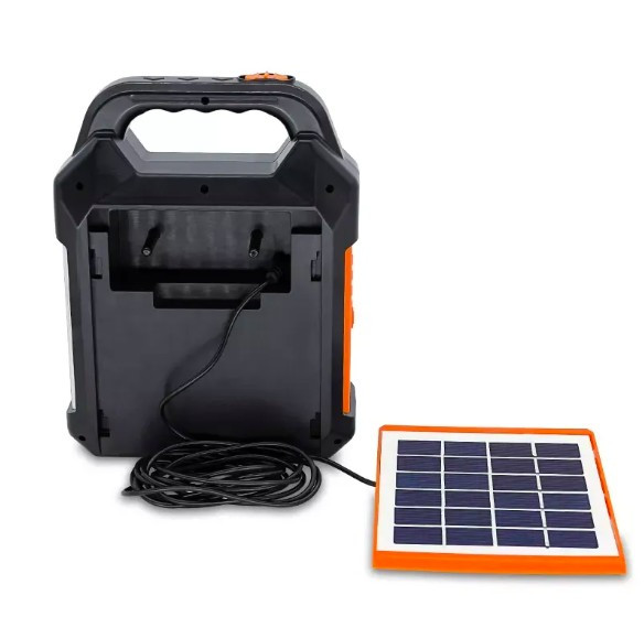 Кемпинговый фонарь на солнечной батарее EASY POWER EP-0168 Bluetooth/MP3/FM/TF/USB/Power Bank