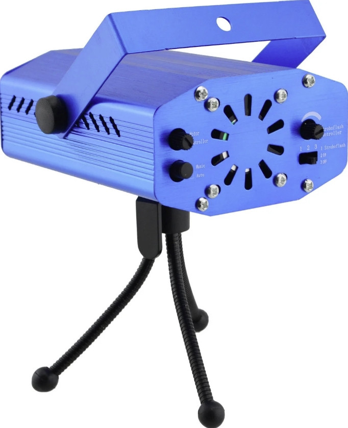 Светозвуковой лазер, точечный рисунок Laser Stage Light