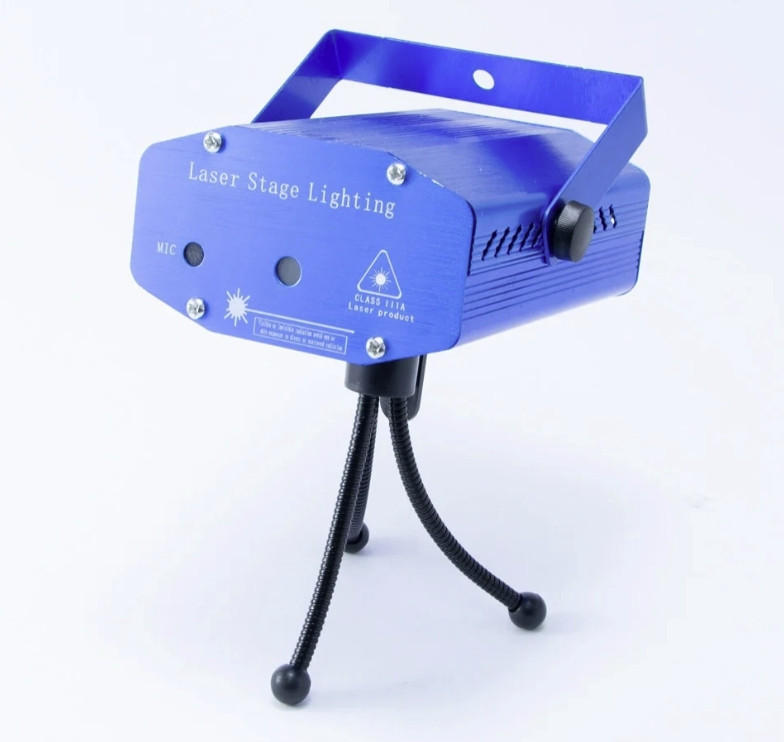 Светозвуковой лазер, точечный рисунок Laser Stage Light
