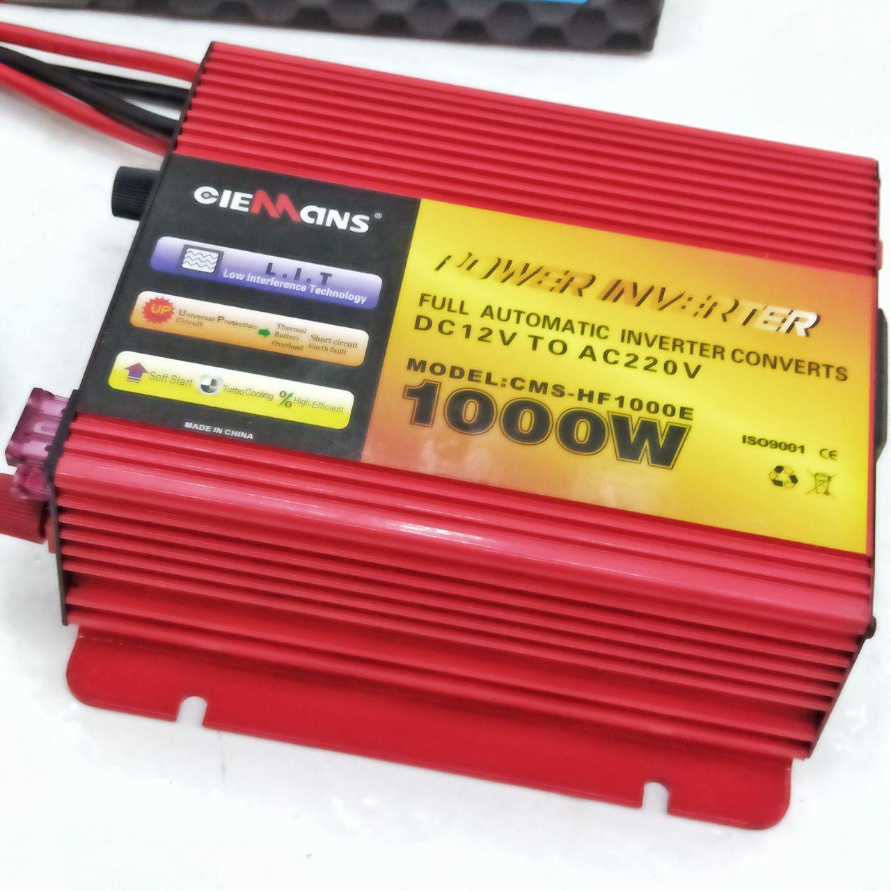Автомобильный инвертор преобразователь CIEMANS 12 V 1000
