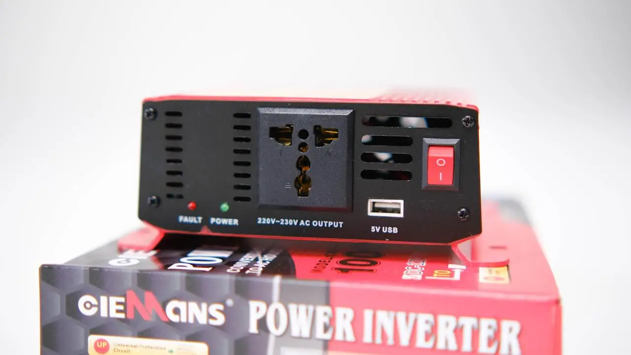 Автомобильный инвертор преобразователь CIEMANS 12 V 1500