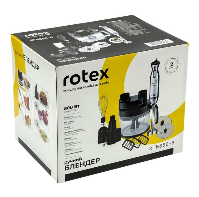 Блендер ROTEX RTB850-B