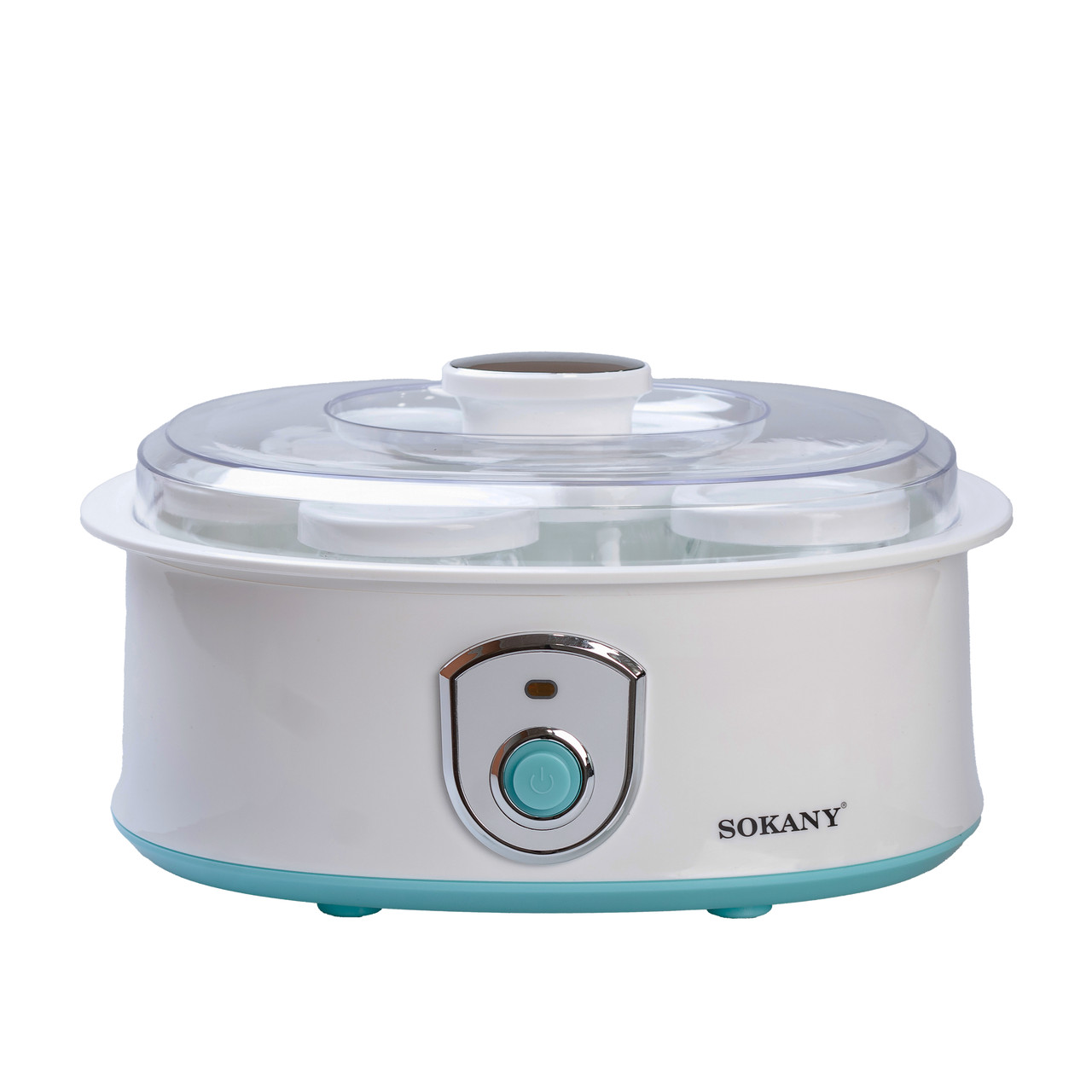 Йогуртница электрическая Sokany Yogurt Maker с баночками и таймером.