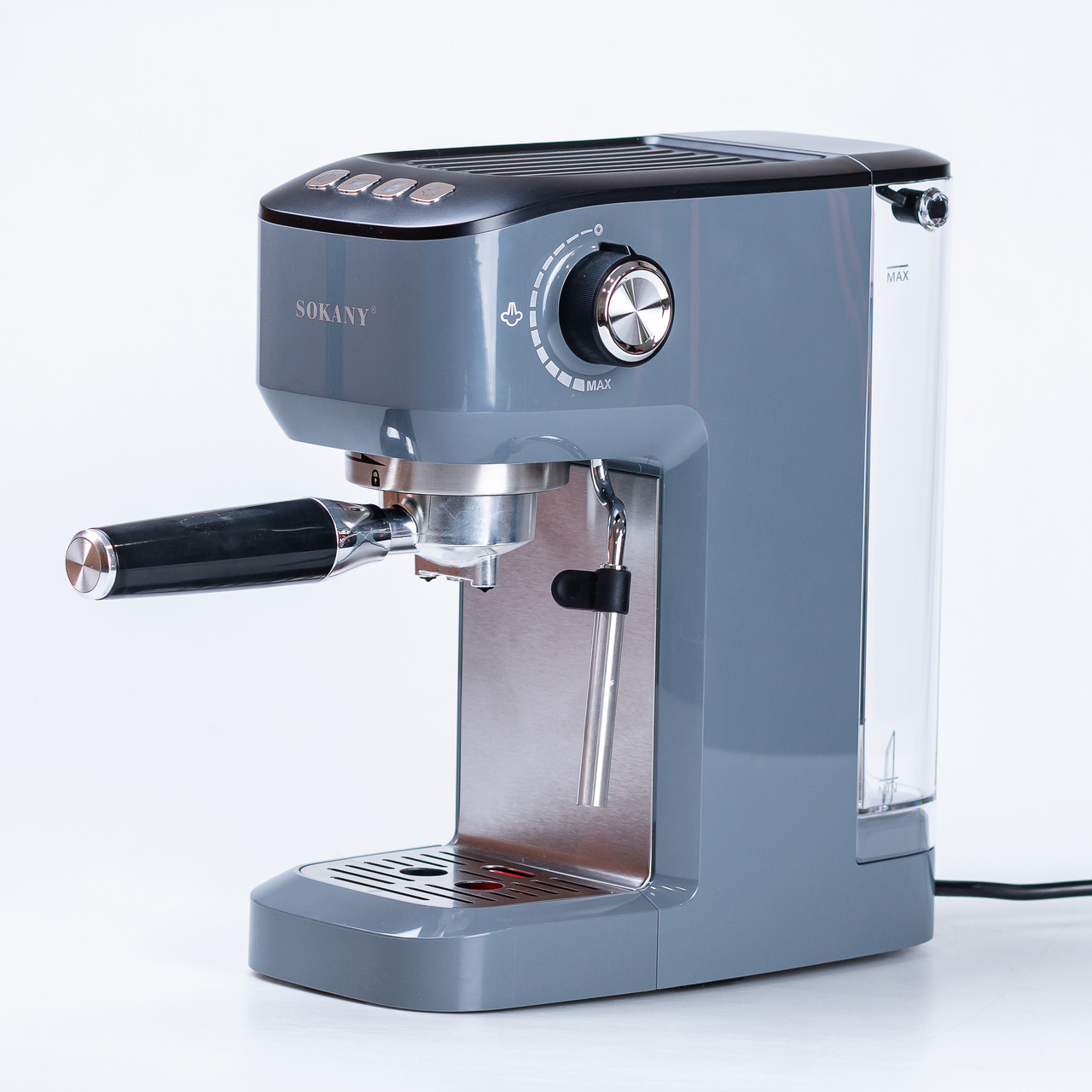 Кофеварка рожковая Sokany Cofee Maker 1.2л эспрессо кофеварка для дома