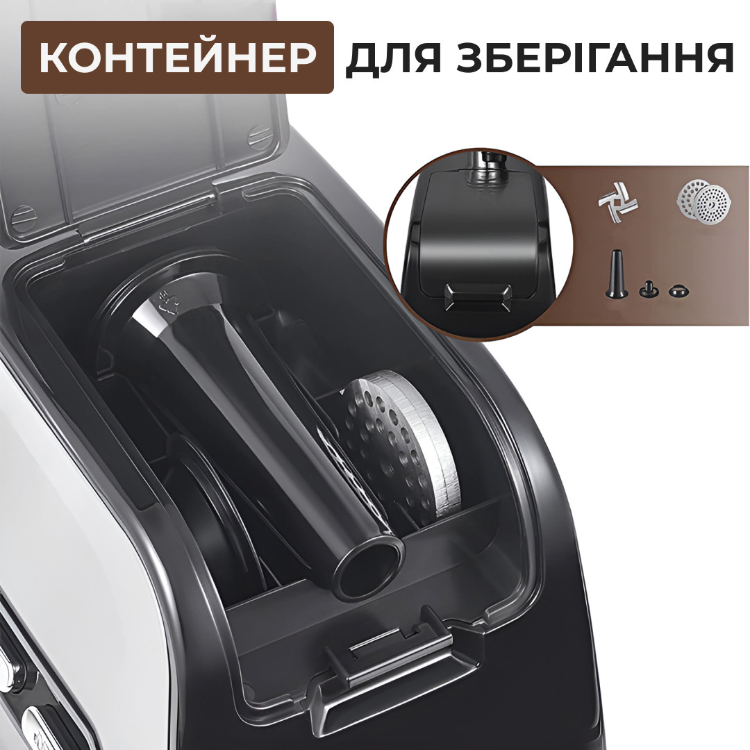 Электромясорубка для дома мощная Sokany профессиональная бытовая мясорубка 3500 Вт