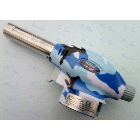 Газовая горелка с пьезоподжигом MULTI PURPOSE TORCH FK-888 для пайки, кухни, кемпинга и разжигания
