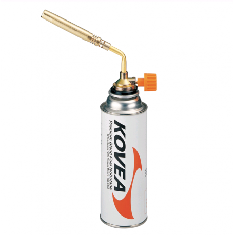 Газовий пальник BRAZING TORCH KT-2104 для пайки та нагріву з вихровим полум’ям до 1300°C, цанговий