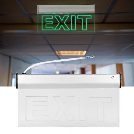 Світильник аварійний LED з індикатором виходу EXIT, 3W, автономний, 90 хв, на батареї 220В