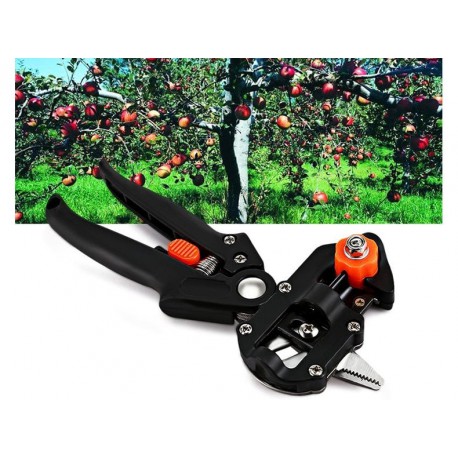 Секатор прививочный Professional Grafting Tool с 3 сменными лезвиями для прививки деревьев и растений