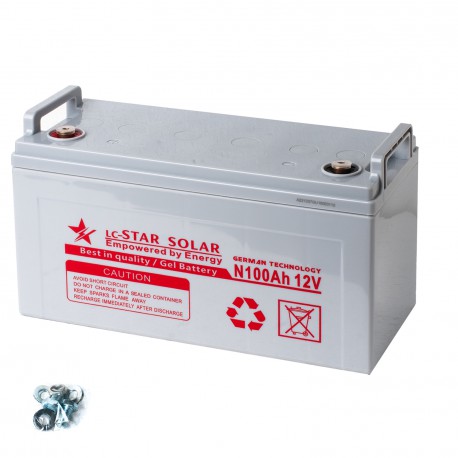Акумулятор гелевий LC-Star Solar 250 ah 12 v