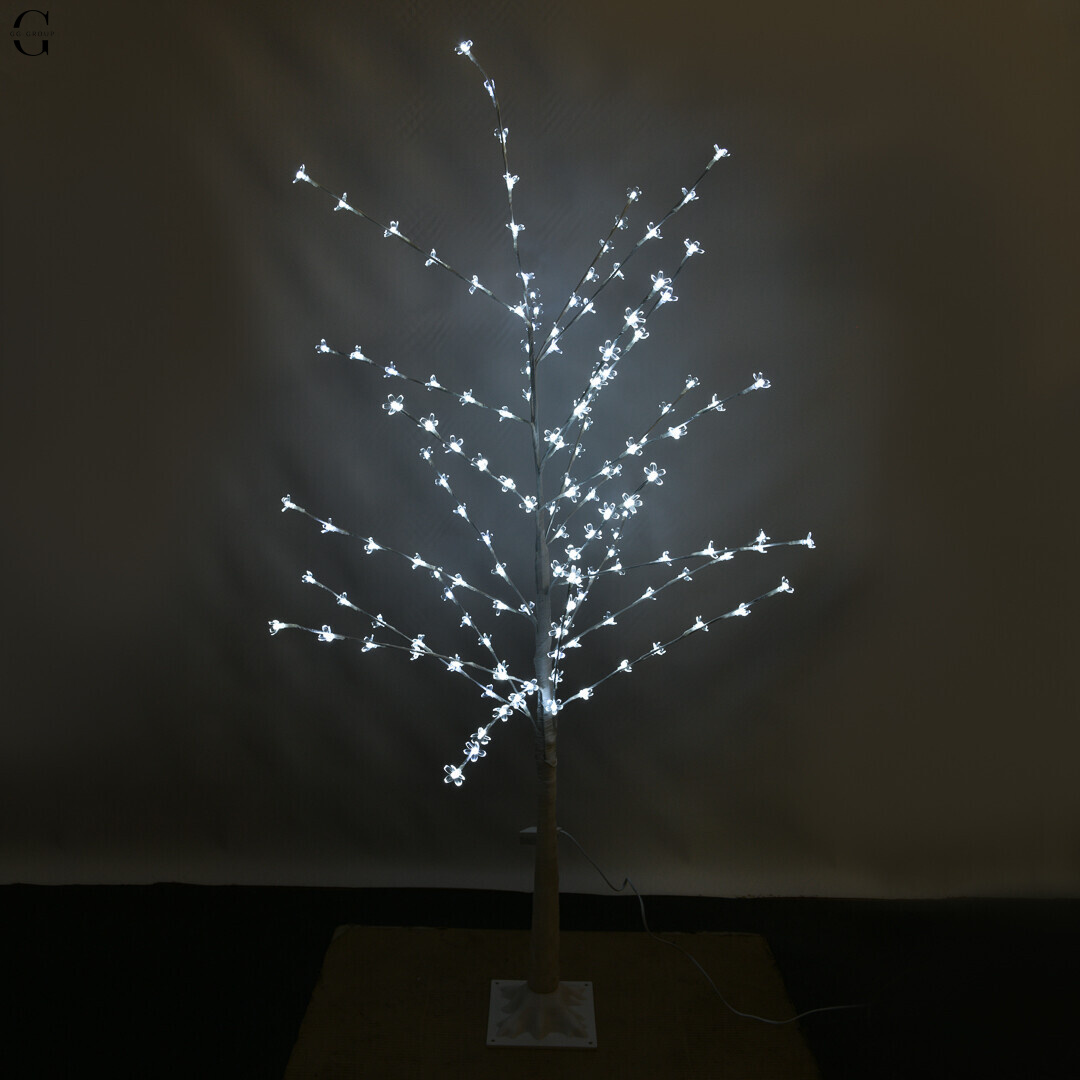 LED-дерево САКУРА декоративное 1.5 м, 144 LED, белый свет, RGB, 8 режимов