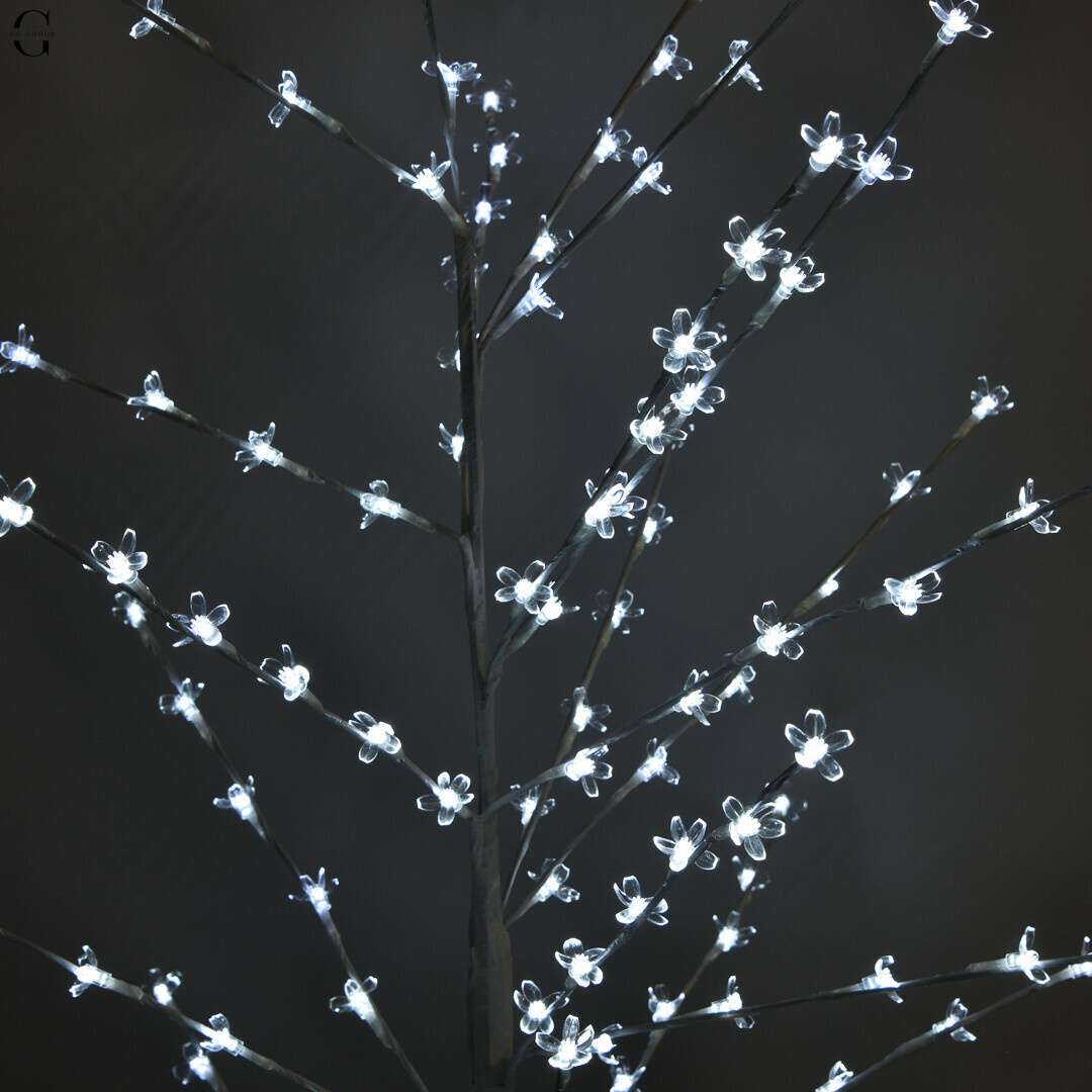 LED-дерево САКУРА декоративное 1.5 м, 144 LED, белый свет, RGB, 8 режимов