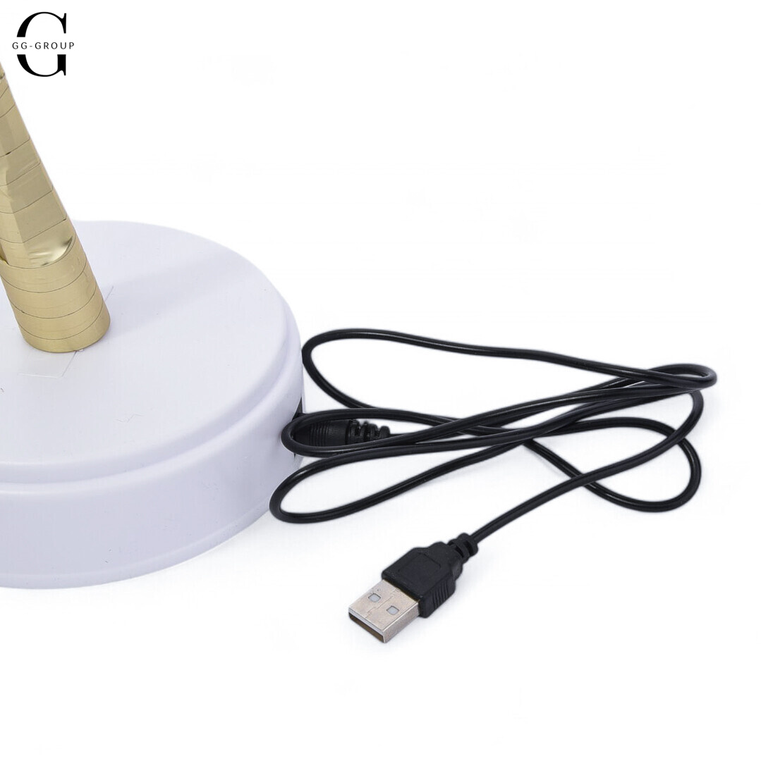 Светодиодное дерево на подставке 50 см с питанием от USB и батареек