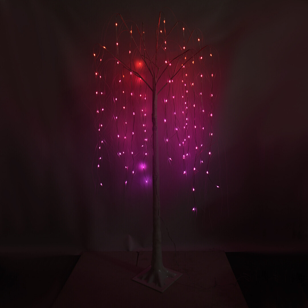 LED-дерево «Ива» 1,5м, 120 LED, RGB, пульт + мобильное приложение