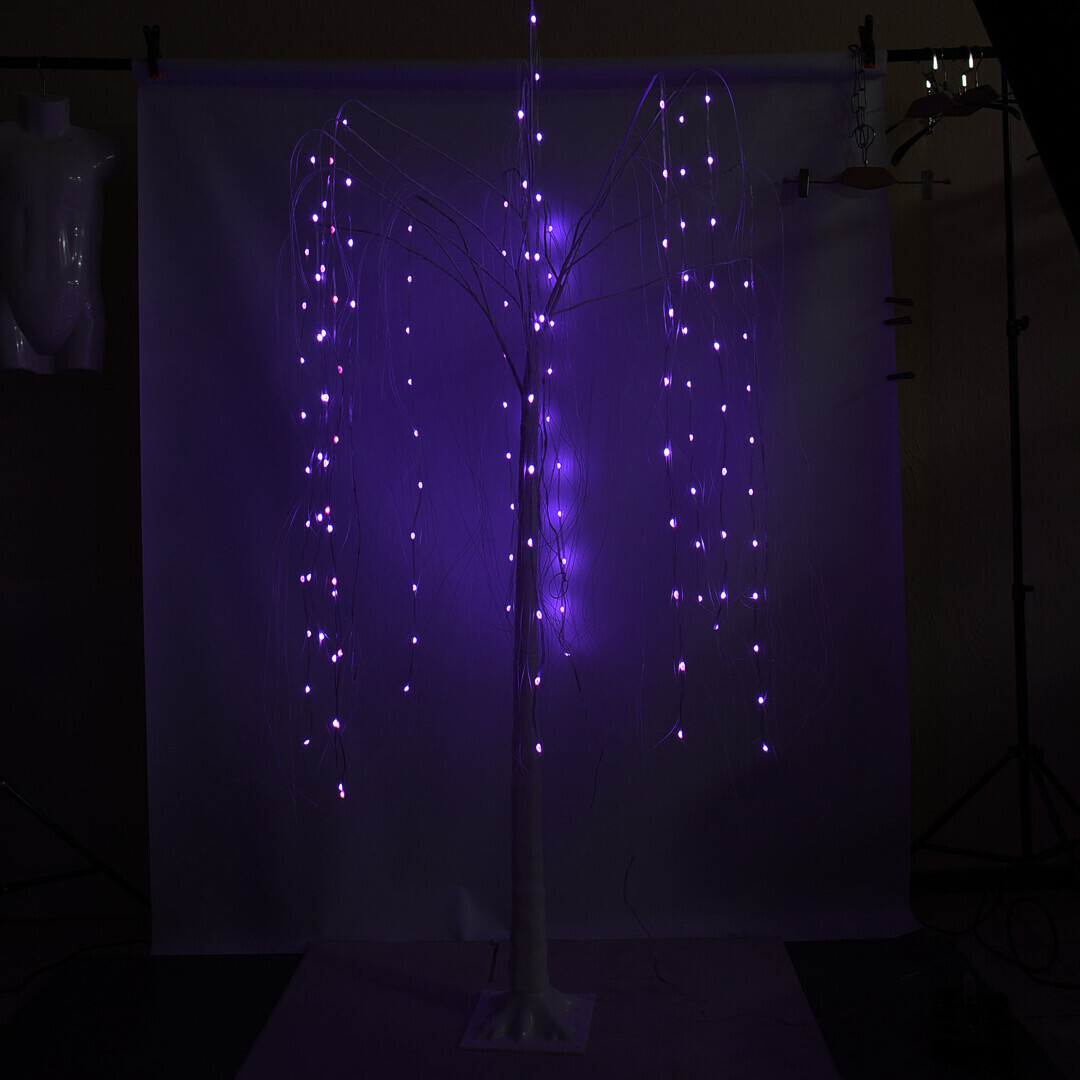 LED-дерево «Ива» 1,8м, 150 LED, RGB, пульт + мобильное приложение