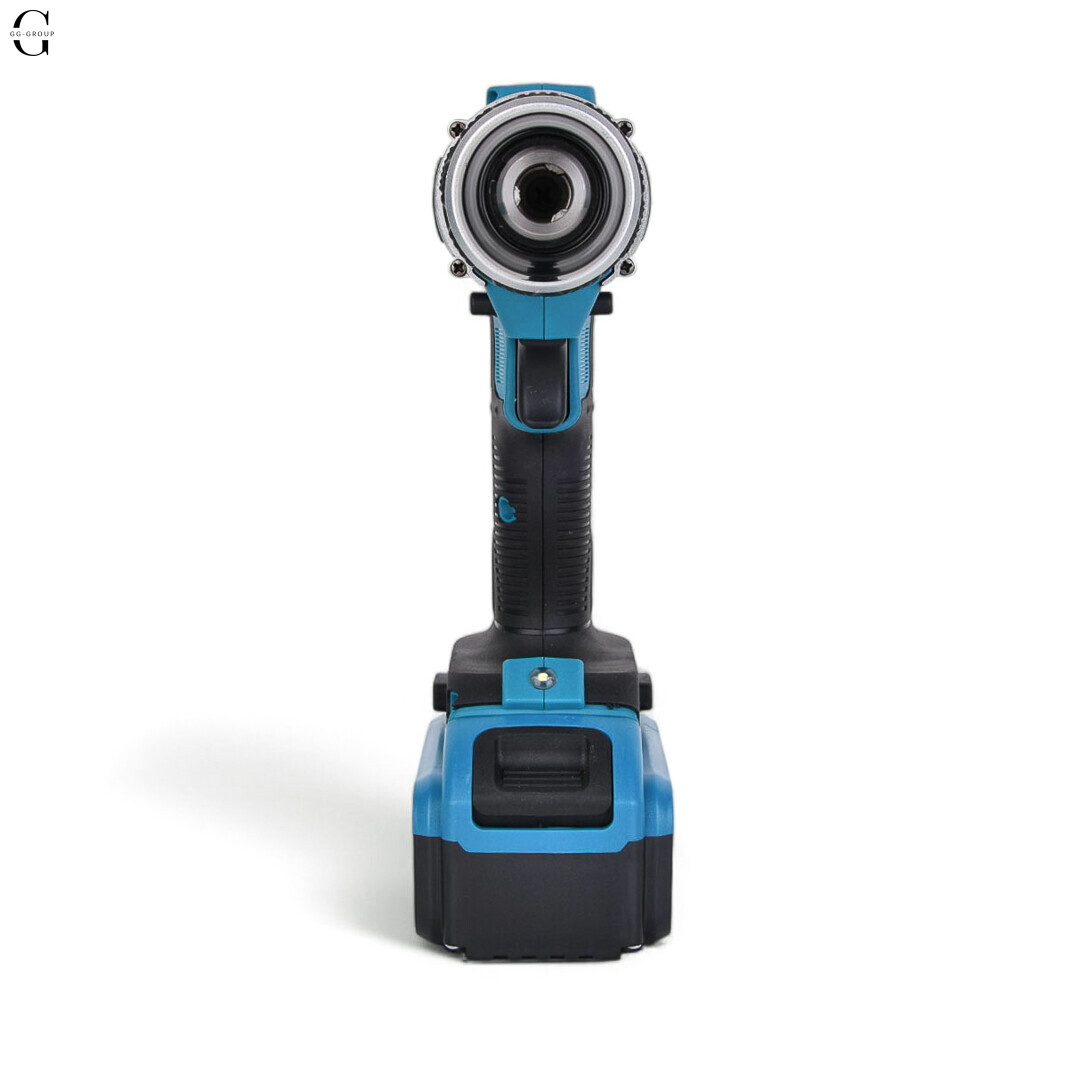 Шуруповерт MAKITA 36V Бесщеточный + 2 АК 5Ah + Металлический патрон + Набор инструментов 53 в 1