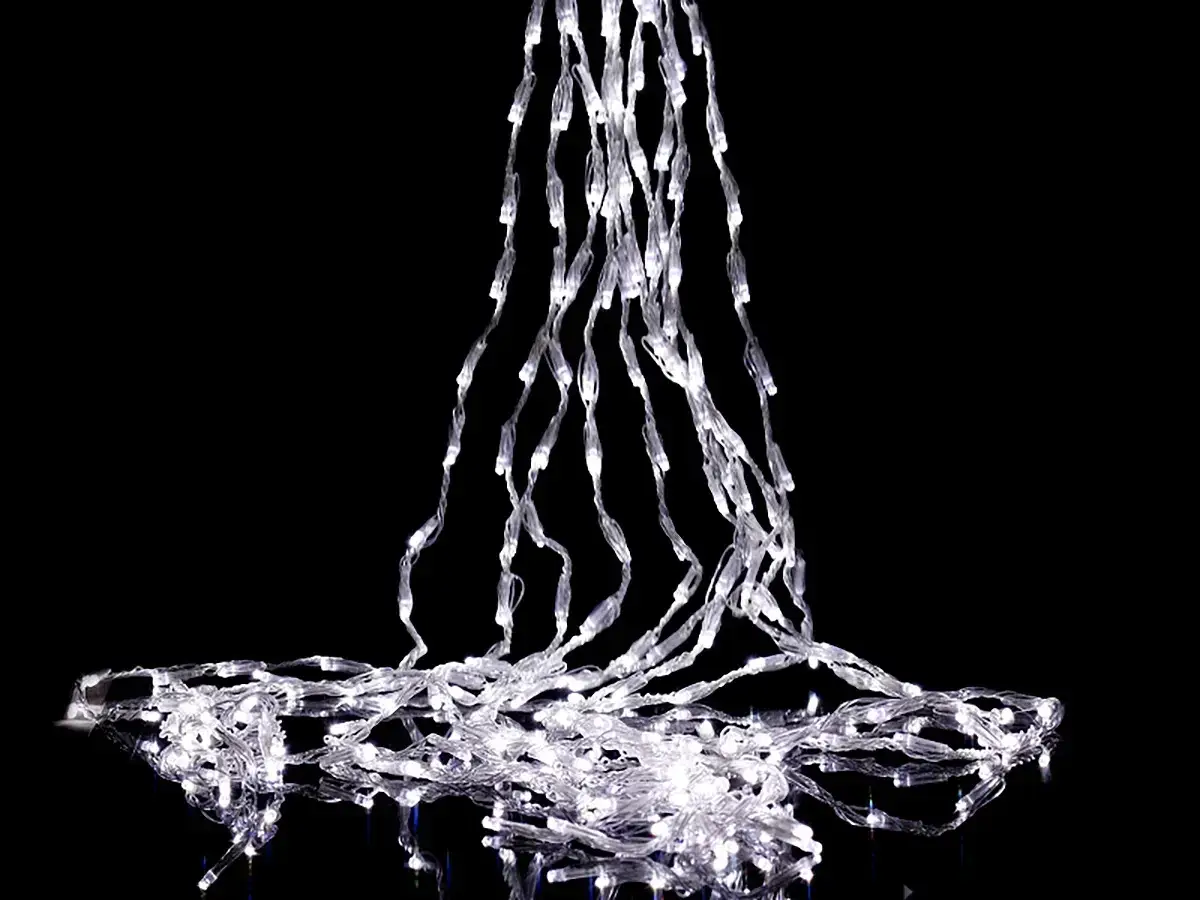 Светодиодная гирлянда Водопад 3*2м 350 Led Белый от сети