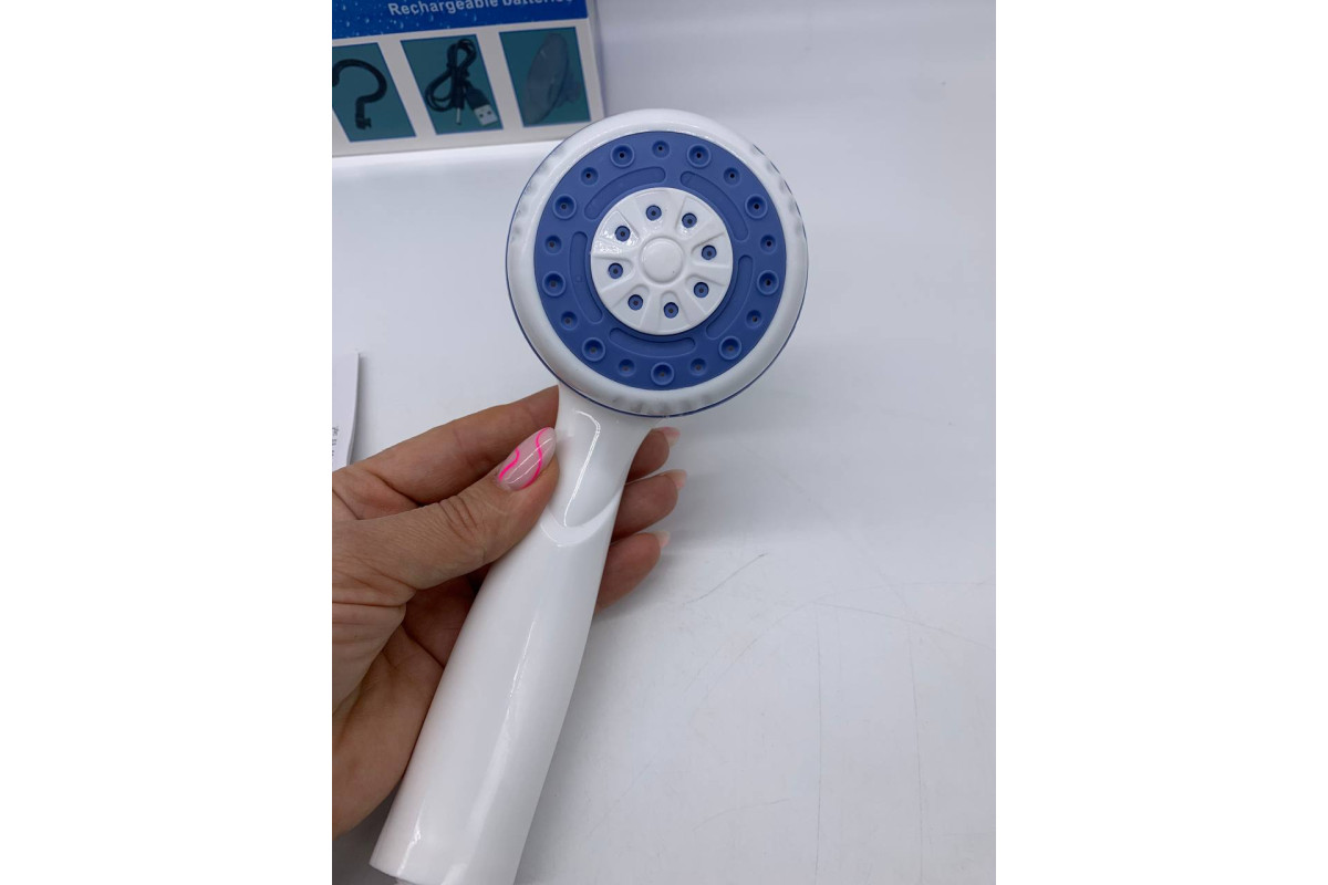 Душ портативный, кемпинговый с помпой на аккумуляторе USB Travel shower 